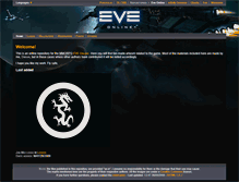 Tablet Screenshot of eve.damianvila.com